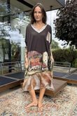 Made in Italy Ezra T Shirt Midi Dress Tuscan